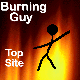 burning guy